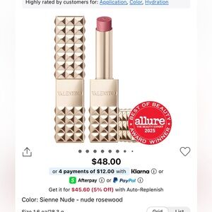 Valentino Spike Matte lipstick